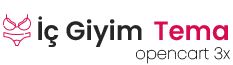Opencart 3x İç Giyim Tema